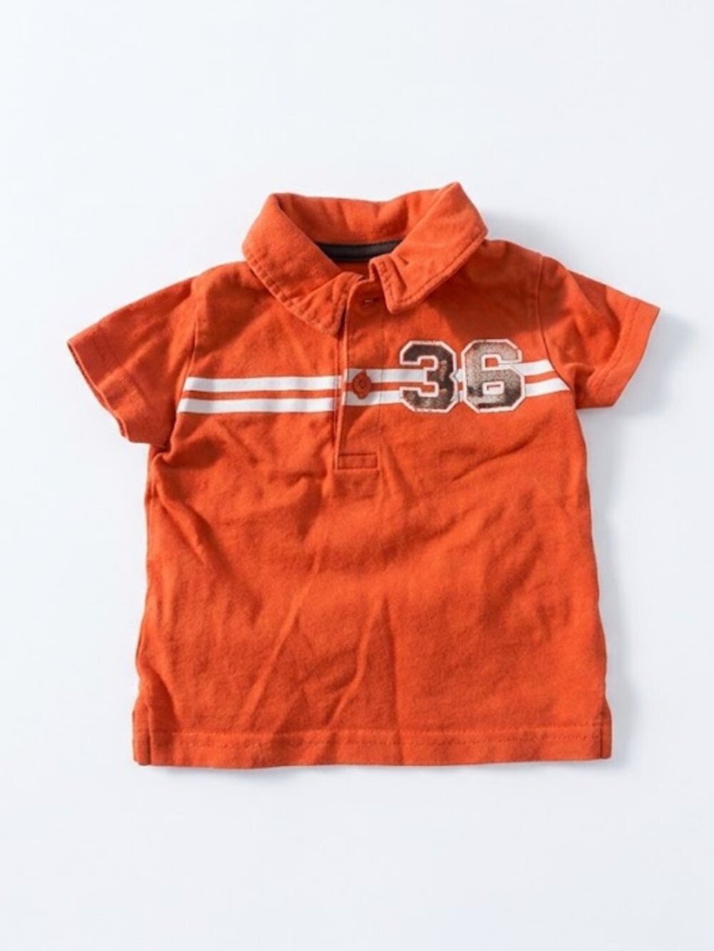 10/$10 - Orange Baby Boy Polo Shirt